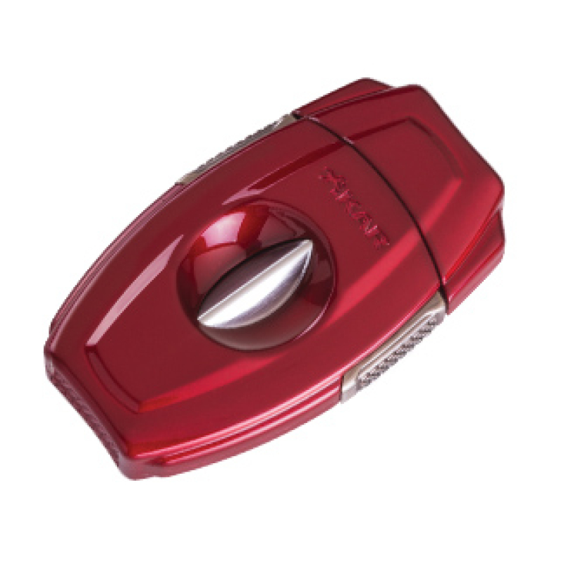 Xikar VX2 Metal V-Cut sigarenknipper rood