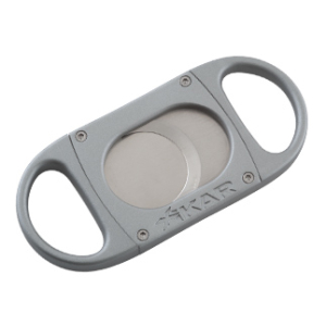 Xikar sigarenknipper M8 metal bead blast - grijs