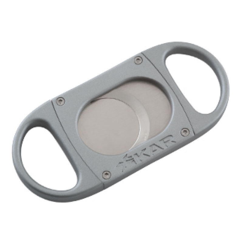Xikar sigarenknipper M8 metal bead blast - grijs