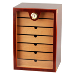 Angelo - Humidor Cabinet Red Brown Matt