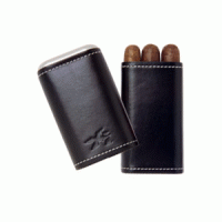 Xikar koker voor 3 sigaren zwart