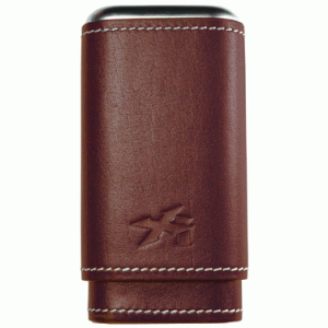 Xikar koker voor 3 sigaren cognac