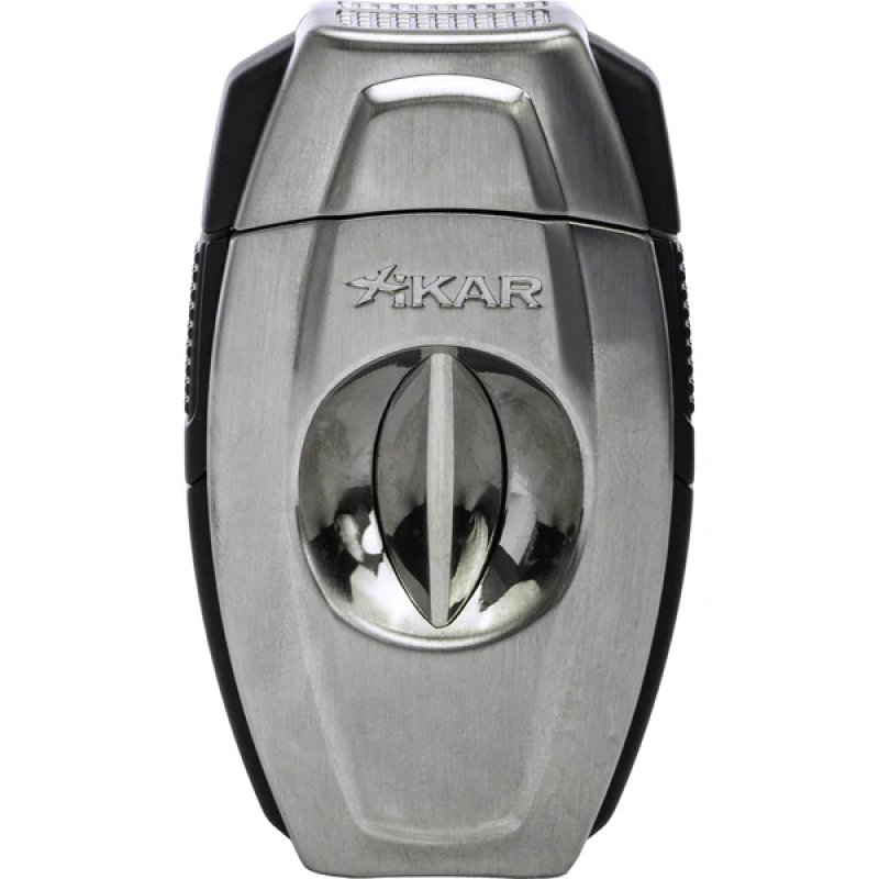 Xikar Flip Dual V-Cut & rechte knipper in 1 - Chrome / Zilver