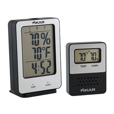 Xikar PuroTemp Wireless hygrometer systeem Xikar PuroTemp Wireless hygrometer systeem