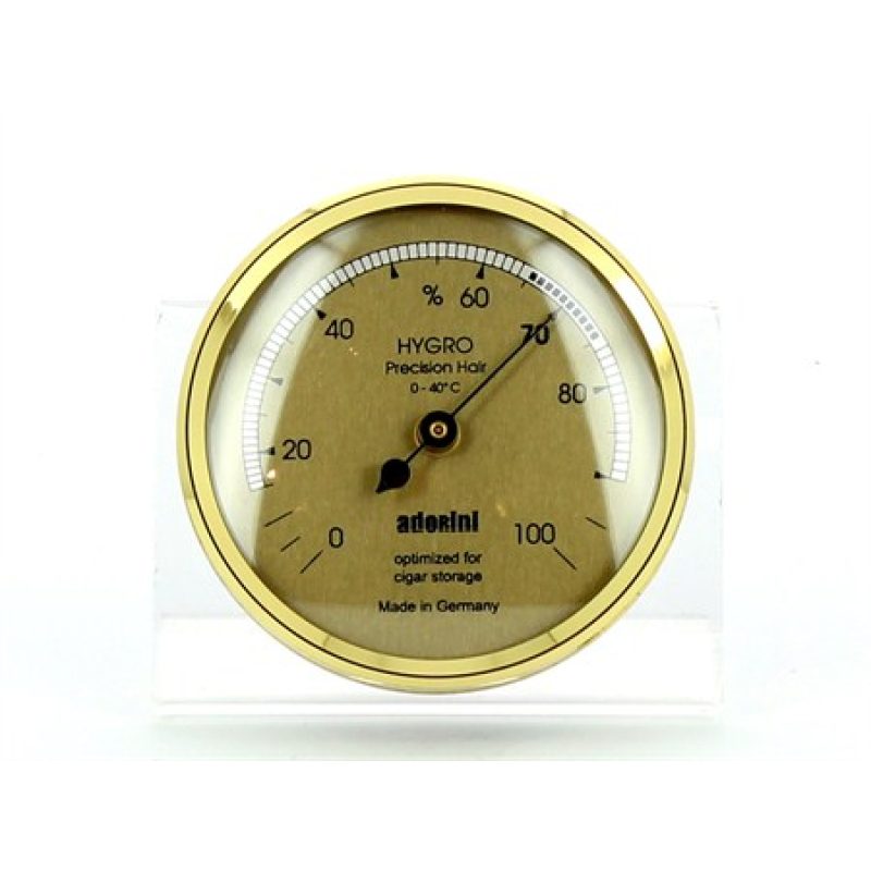 Adorini Hygrometer klein - Goud