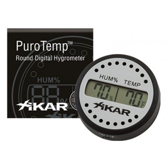 Xikar digitale hygrometer rond