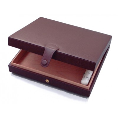 Credo travelhumidor leder bruin Credo travelhumidor leder bruin