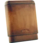 Adorini Echt Vintage Bruin Leren Sigarenkoker 3-5 Sigaren