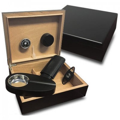 Bookwill Humidor Giftset - Zwart Bookwill Humidor Giftset - Zwart