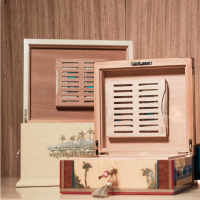 Boveda houder voor 4 zakjes - hout