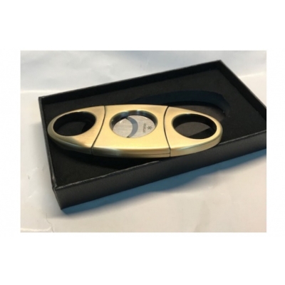 Sigarenknipper ovaal goud deluxe Sigarenknipper ovaal goud deluxe