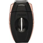 Xikar Flip Dual V-Cut & rechte knipper in 1 - Black/Bronze