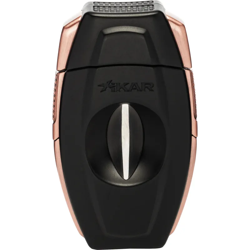 Xikar Flip Dual V-Cut & rechte knipper in 1 - Black/Bronze